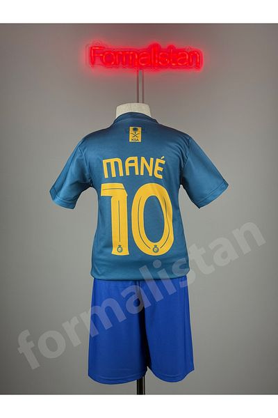 Quaxram AL NASSER MANE 10 SET DE 4 tricouri de fotbal pentru copii