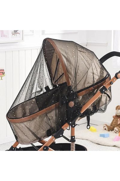 Choice Black Star Baby Stroller Mosquito Net Pushchair Cart Insect Shield Net Mesh Safe Infants Protection
