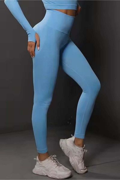 Fizion Pantaloni sport modeltori cu efect de compresie Topaz, Albastru