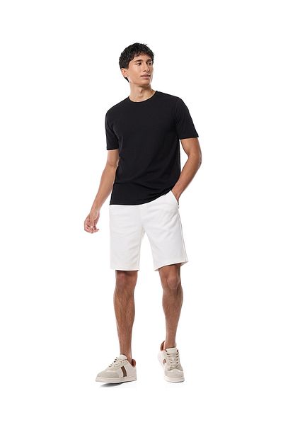 R&B Ivory MYF- KNIT SHORTS-S-XXL