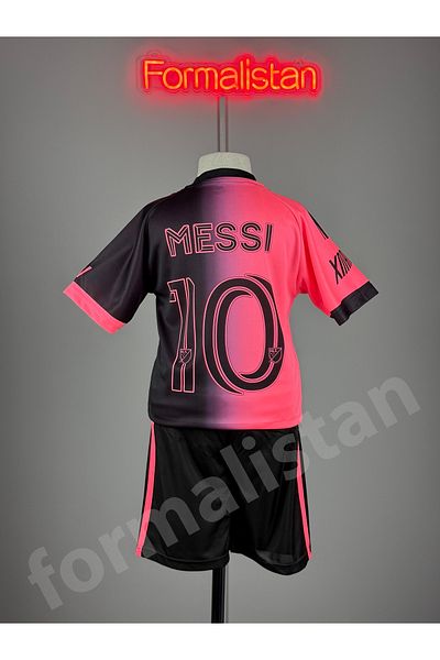 Quaxram INTER MIAMI MESSI 10 SET DE 4 tricouri de fotbal pentru copii