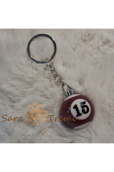 saratremo Breloc cu minge de biliard