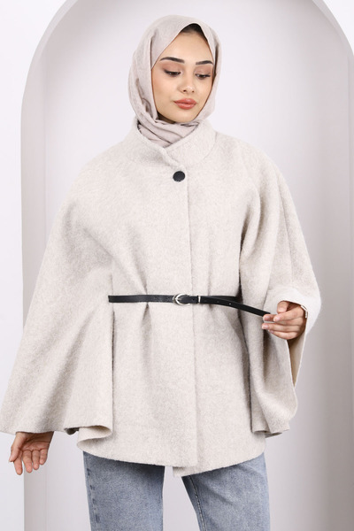 İmajButik Кашемірний плащ з поясом