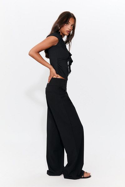 Stradivarius Smart trousers with wide waistband