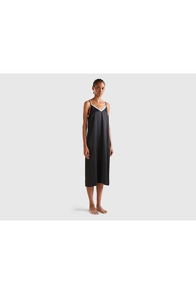 United Colors of Benetton Women's Soft Satin Dress