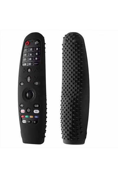 Choice Black Soft Silicone Remote Control Case Cover Shockproof Replacement Accessories For LG Smart TV Mag