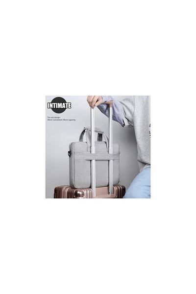 TAIKESEN Geantă laptop TAIKESEN, material textil Oxford, 2 compartimente, compatibilă cu Apple MacBook Air (M2)