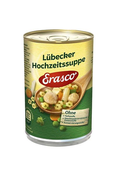 Erasco ready-made soup with pork meatballs 390 ml