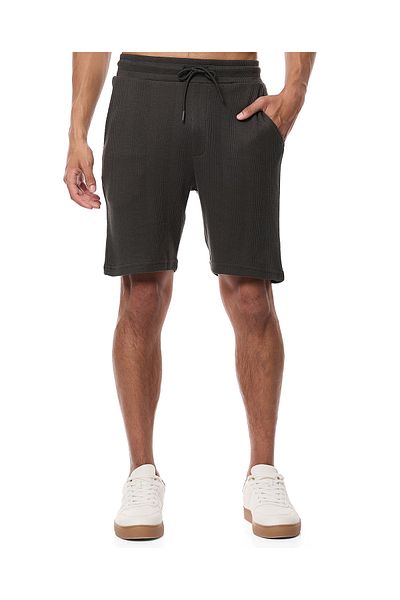 R&B Dark Grey MYF- KNIT SHORTS-S-XXL