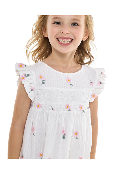 R&B GIRLS WOVEN DRESS 2-8Y