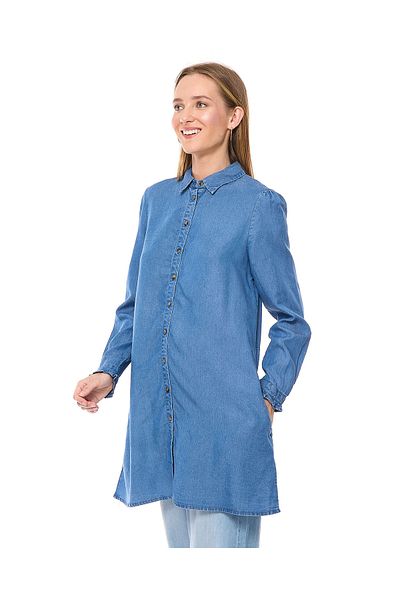 R&B Mid Blue DENIM TUNIC 10-18