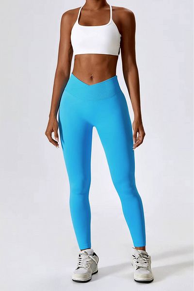 Fizion Colanti modelatori cu talie inalta Vee-Shape, Bleu