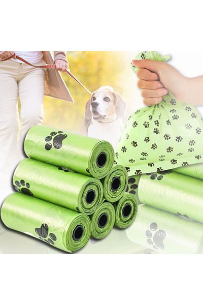 Choice 20 Rolls green DOGS WASTE BAGS, DOGS WASTE BAGS, STRONG, TIGHT DOGS WASTE BAGS, 20 ROLLS, DURABLE,