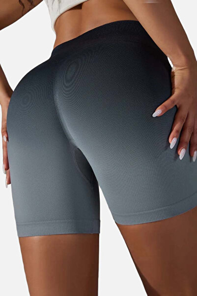 Fizion Colanti scurti modelatori Rainbow, gradient, negru gri