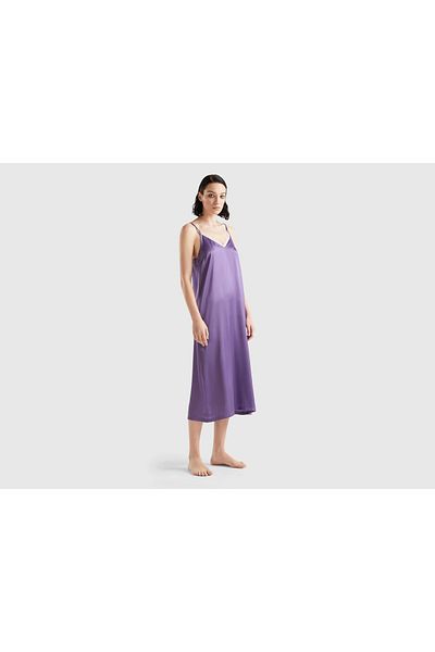 United Colors of Benetton Women's Soft Satin Dress