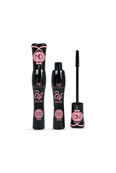 MAYDREAM Best ماسكارا تحديد وتكثيف الرموش | Sculpted Volume | لون أسود فاحم |...