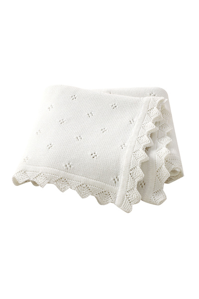 Choice 82W1694 بطانيات أطفال محبوكة لحديثي الولادة من البنات والأولاد وأغطية ...