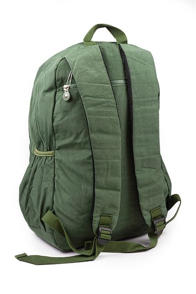 İMAKS 571 Crinkle / Clinkir Waterproof Lightweight Multi-Eye Sports, Travel, School, Laptop Backpack Green 1B