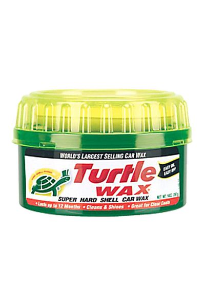 Turtle Wax Long Lasting Clean and Shine Super Hard Shell Car Wax Paste 9.5 oz.
