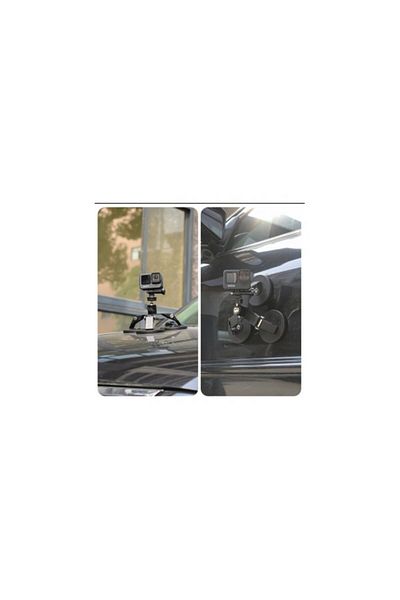 SUREWO Magnetic Suction Cup for GoPro Hero 13,12,11,10,9,8,7,6,5, Triple Base