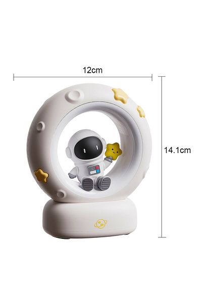 Choice Astronaut Warm Light LED Night Light Panda Astronaut Bedside Sleeping Night Lights USB charging Sili