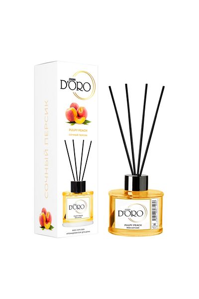GAMMA DORO GAMMA DORO Room Air Freshener with Sticks 120 ml Peach