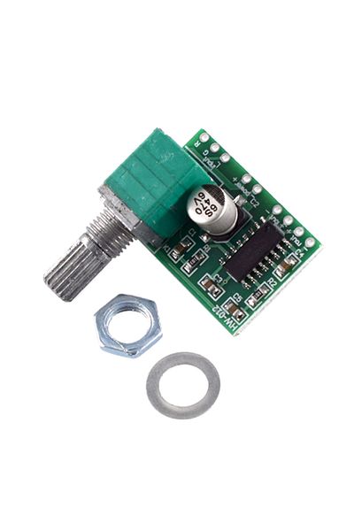 Choice Mini PAM8403 DC 5V 2 Channel USB Digital Audio Amplifier Board Module 2 * 3W Volume Control with ...