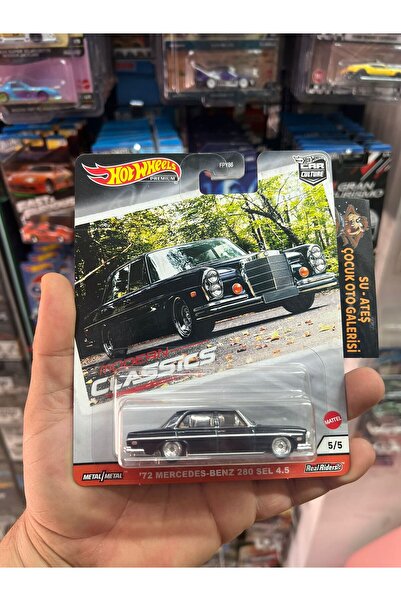 HOT WHEELS 72 Mercedes-Benz 280 SEL 4.5 (premıum nadir modeldir)