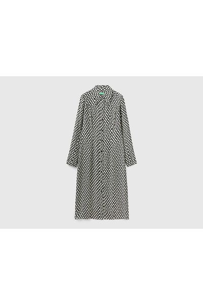United Colors of Benetton Floral Print Midi Dress for Women