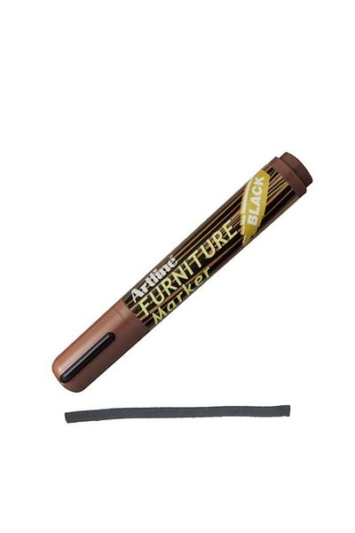 artline Wooden Touch up Pen |   Furniture Repair and Touch up Paint Black - Black (Ek95)