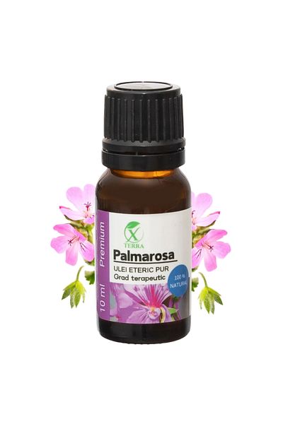 XTERRA | ULEI ESENȚIAL DE PALMAROSA | 100% ȘI PUR | PENTRU AROMATERAPIE HOLISTICĂ | 10 ml