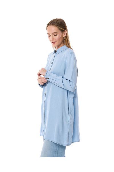 R&B Light Blue DENIM TUNIC 10-18