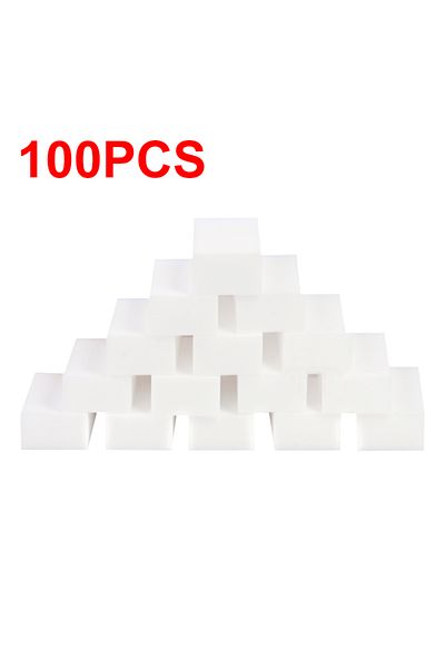Choice 100PCS Magic sponge eraser three combinations of white melamine sponge dishwashing kitchen bathroom