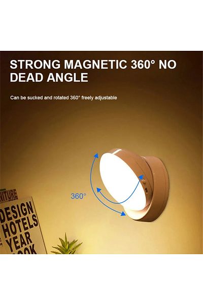 Choice Warm White LED Night Light USB Charging Intelligent Human Induction For Bedside Cabinet Home Wardrob