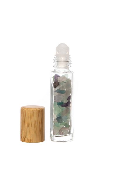 XTERRA STICLUȚĂ ROLL-ON CU CRISTALE NATURALE DE FLUORIT | ECHILIBRU ENERGETIC ȘI INTUIȚIE