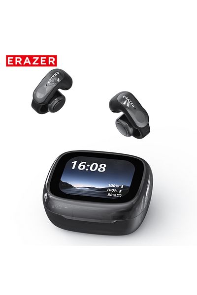Choice Black Translator ERAZER XF28 Bluetooth V6.0 Open-ear True Wireless EarbudsTranslation Earphones Offi