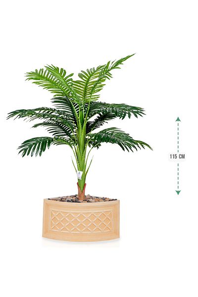 co arma Small palm tree corner plastic pot