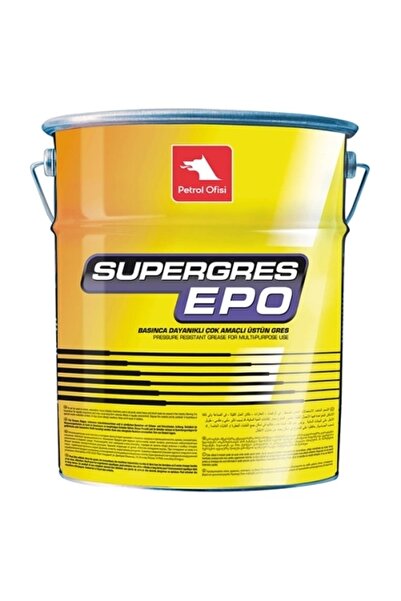 Petrol Ofisi Süper Gres Ep 0 15 Kg Lityum Sabunlu Sarı Gres Faturalı Gönderim