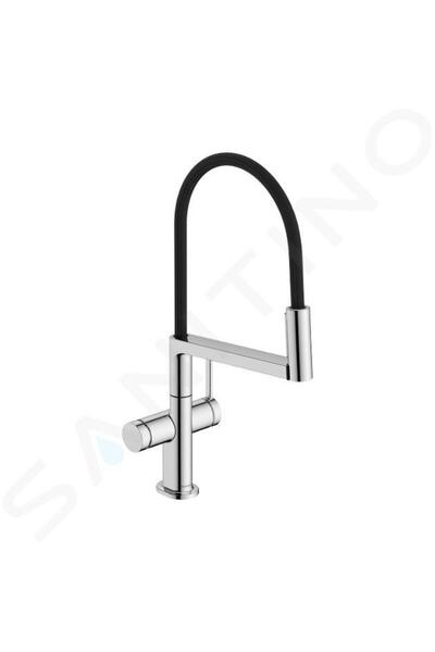 Hansgrohe Talis Selecet M54 PowderSpray Tek Kollu Eviye Bataryası - 72861000