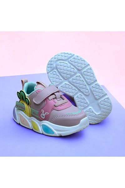pepino Baby Lace-Up Velcro Figured Light Eva Imported Flexible Sole Orthopedic Seasonal Sports Shoes