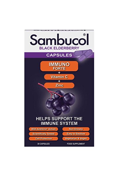 Bayer Sambucol Immuno Forte Capsules 30's