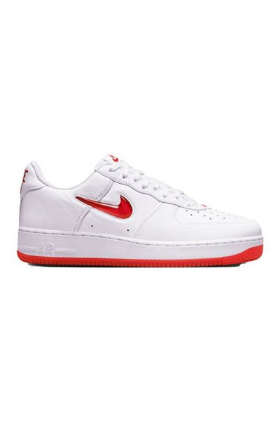 Nike Air Force 1 Low Retro Red Multicolor Shoes, Size 42