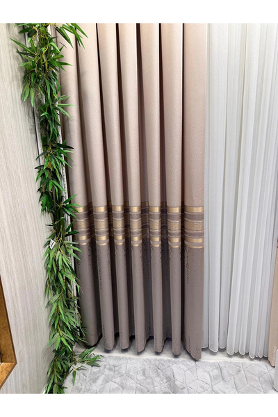 NİVEMESHOME BEYZADE FT614338 V-5202 VİZON 1/3 ΚΟΡΔΟΝΙΑ ΠΛΕΚΤΗΣ ΚΑΛΥΜΜΑΤΙΚΗ ΚΟ...