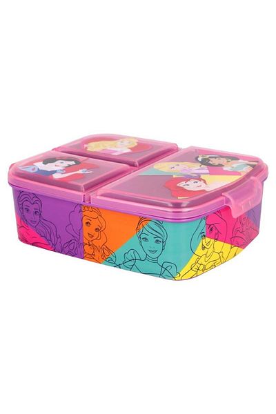 Disney Cutie sandwich, multicompartimente, multicolor, fara BPA, Princess