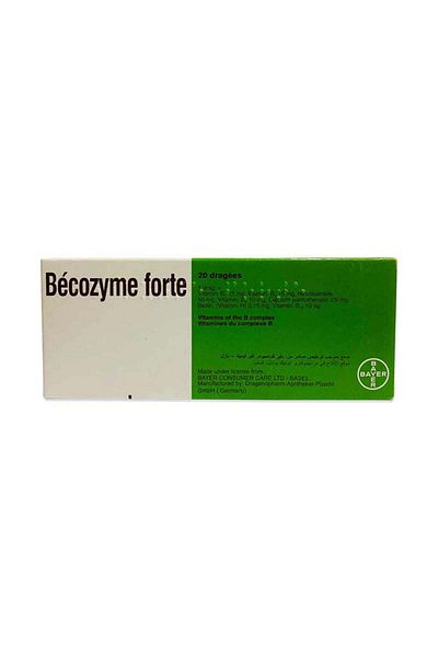 Bayer Becozyme Forte Tablets, 20 Tablets