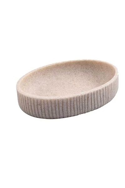 rexa Saigon Soap Dish – Beige, 12.9×8.9×2.7 cm
