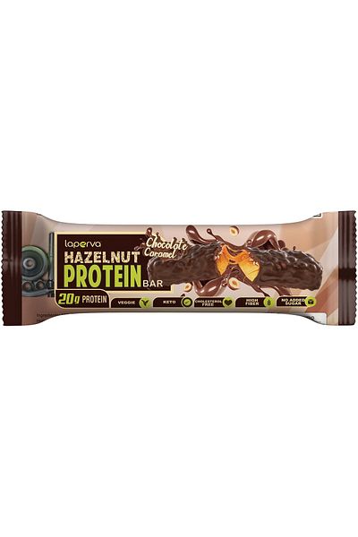Bayer Laperva Hazelnut Protein Bar Chocolate Carmel, 60g