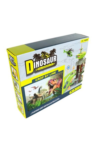 dalimag Toy Dinosaur, Railway Model, 51 Pieces, Track, 33 cm, Multicolor,
