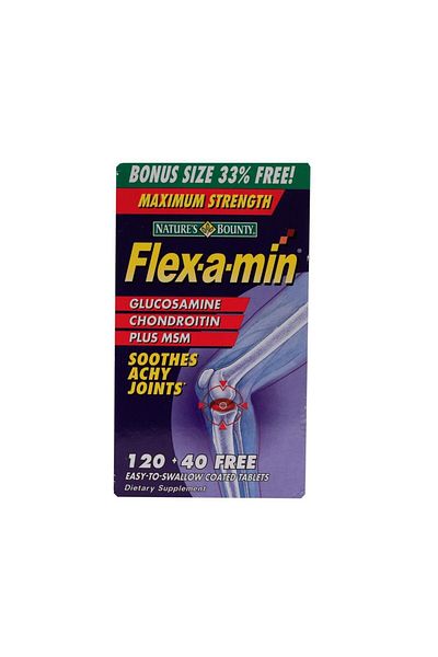 Bayer Nature'S Bounty Flex A Min Soothes Achy Joints 120+40 Free