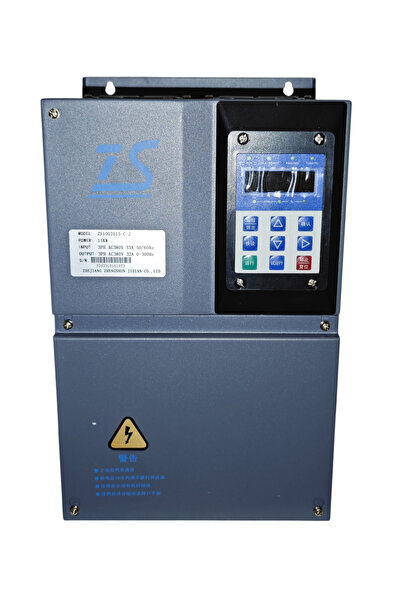 GÜMRÜK BEY ZS100T015-C-2 15kW 3 Faz AC380V Vektör Kontrollü Yüksek Performanslı Hidrolik Servo Sürücü İnverter